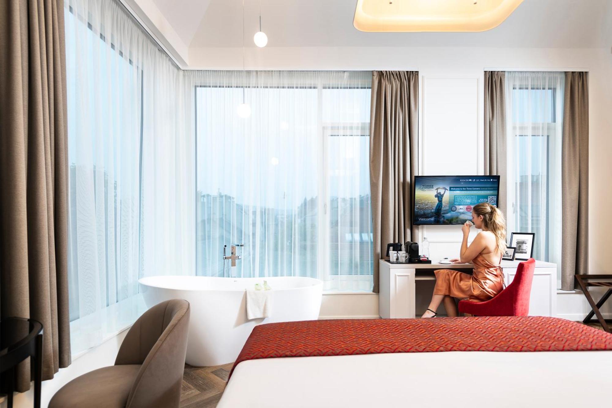 Three Corners Avenue Hotel Budapest Luaran gambar